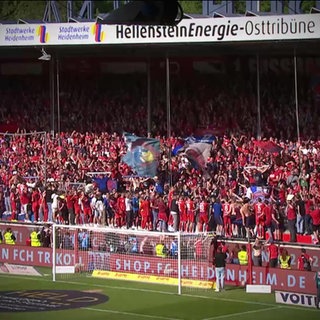 Fankurve in Heidenheim