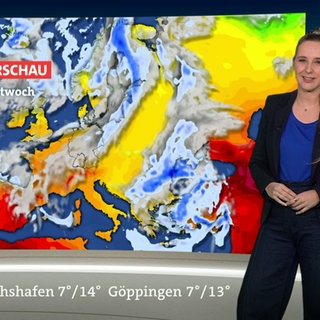 Wetterreporterin Pila Bossmann