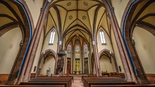 Evangelische Stadtkirche in Offenburg. Landesbischof Gohl möchte gegen eine Unterwanderung von Extremisten im Kirchengemeinderat vorgehen.