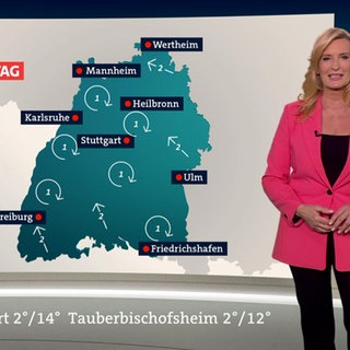 Wetterreporterin Claudia Kleinert