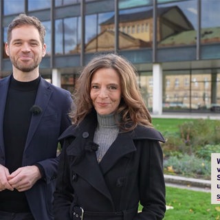 Georg Bruder und Stephanie Haiber