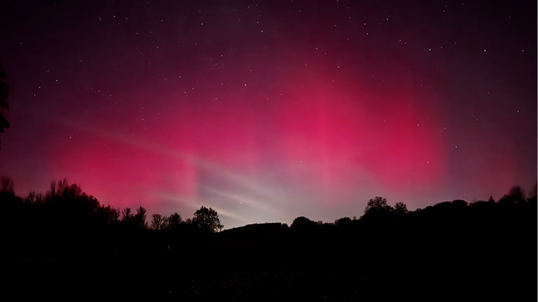 Polarlichter im Raum Tübingen