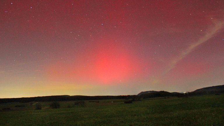 Polarlichter in der Schwäbischen Alb