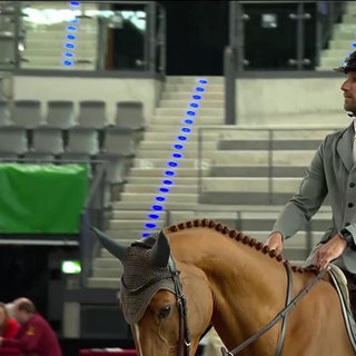 Christian Kukuk auf einem Pferd