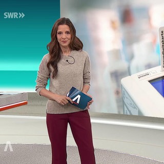 Nachrichtensprecherin Stephanie Haiber