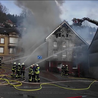 Brand in Furtwangen 1930 NEU