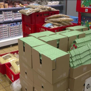 Produkte der Tafel in Stuttgart-Mitte