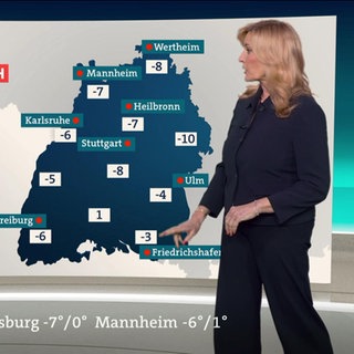 Wetterreporterin Claudia Kleinert
