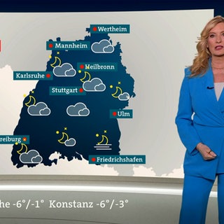Wetterreporterin Claudia Kleinert