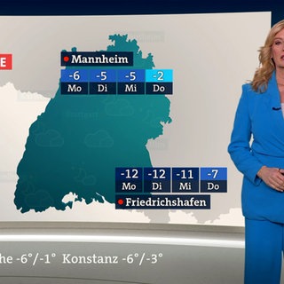 Wetterreporterin Claudia Kleinert