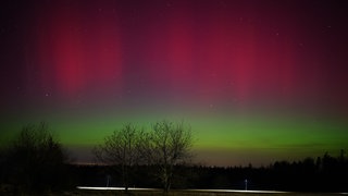 Polarlichter in der Region Karlsruhe