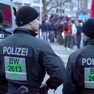 Polizei vor Ort