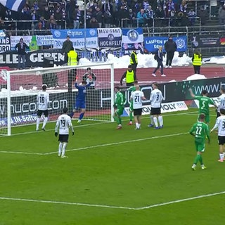 Spieler auf dem Feld