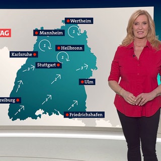 Wetterreporterin Claudia Kleinert