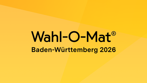 Der Wahl-o-Mat zur Landtagswahl 2026 in Baden-Württemberg.