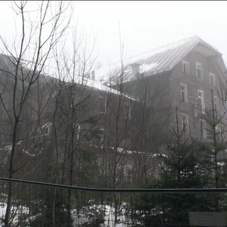 Die Hotelruine an der Hundseck