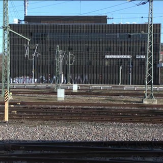 Bahngleise am Stuttgarter Hauptbahnhof