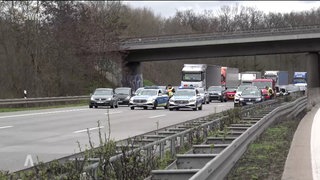 Unfall auf der A5
