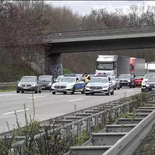 Unfall auf der A5