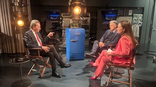 Der frühere BW-MInisterpräsident Günther Oettinger im SWR-Videopodcast "Zur Sache! intensiv".