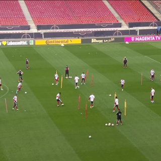 DFB-Team in Stuttgart