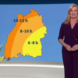 Wetterreporterin Claudia Kleinert