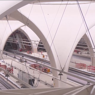 Der neue Bahnhof in Stuttgart