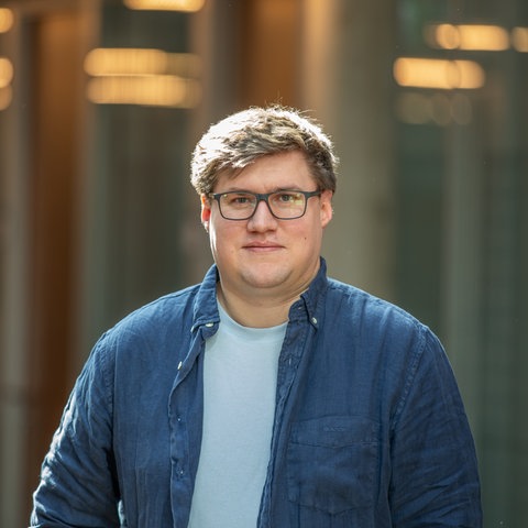 Bild von SWR-Redakteur Max Schäfer.