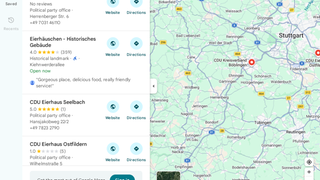 In Baden-Württemberg und weiteren Bundesländern sind CDU-Geschäftsstellen auf Google Maps als "Eierhaus" zu finden gewesen. Wie kam es zu den neuen Namen?
