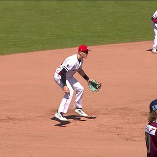 Spieler auf dem Feld