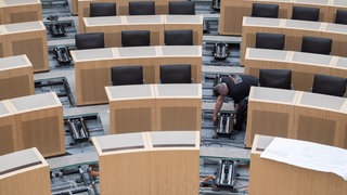 Der neue Landtag von Baden-Württemberg kommt zusammen.