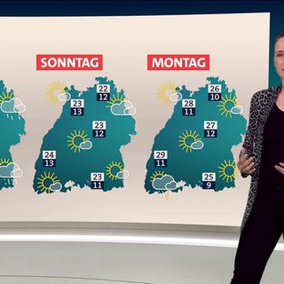 Wetterreporterin Pila Bossmann