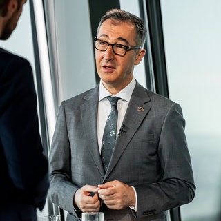 Der baden-württembergischen Ministerpräsidenten Cem Özdemir (Bündnis 90  Die Grünen) im SWR Aktuell Sommerinterview. 