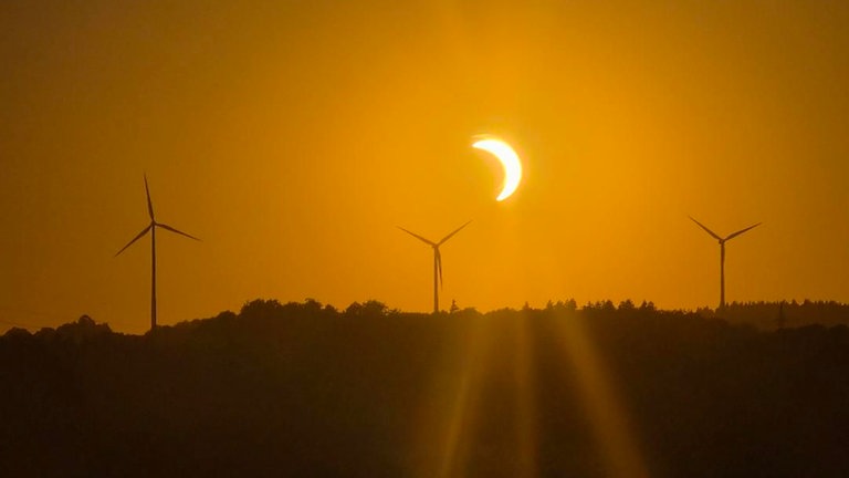 Sonnenfinsternis über Baden-Württemberg