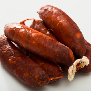 Traditionelle spanische Chorizo-Würste