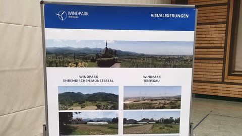 Zwei Windparks mit insgesamt elf Anlagen sollen rund um Bad Krozingen, Staufen, Münstertal und Ehrenkirchen errichtet werden. In den Gemeinde-Verwaltungen ist man skeptisch, ob der Wind ausreicht. 
