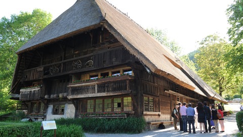 Das Freilichtmuseum in Gutach im Schwarzwald.