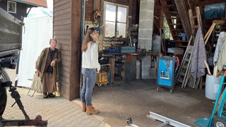 Julia und Lisbeth warten auf ihren nächsten Einsatz
