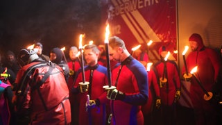 Impressionen vom Silvesterschwimmen in Neuenburg
