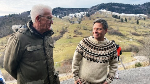 Winfried Kretschmann und Robert Habeck