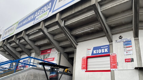 Die Echte-Helden-Arena in Freiburg ist in die Jahre gekommen