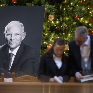 Gedenkgottesdienst im Berliner Dom - Trauerstaatsakt für Schäuble, der an Weihnachten 2023 verstarb  