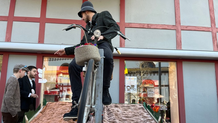 Die Zuber bei der Bach-na-Fahrt 