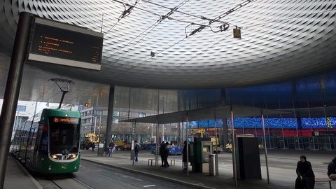 Die Basler Messehallen werden während des ESC zum "Eurovision Village".