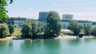 Das Atomkraftwerk in Beznau in der Schweiz. Am Sonntagabend kam es zu einer automatischen Schnellabschaltung.