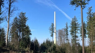 Am Mittwoch soll das zweite von insgesamt vier Windrädern auf dem Roßkopf bei Freiburg gesprengt werden. 
