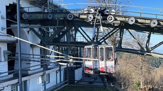 Die Schauinslandbahn führt auf den 1.284 Meter hohen Schauinsland bei Freiburg. 