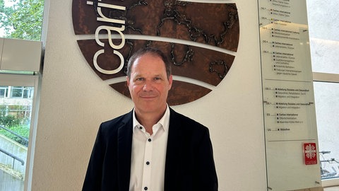 Oliver Müller, Leiter von Caritas international und Vorstand für Internationales, Migration und Katastrophenhilfe