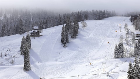 Das Skigebiet Grafenmatt am Feldberg
