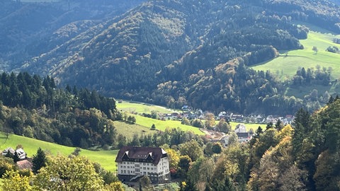 Die "Schwarzwaldklinik" in Glottertal bei Freiburg.